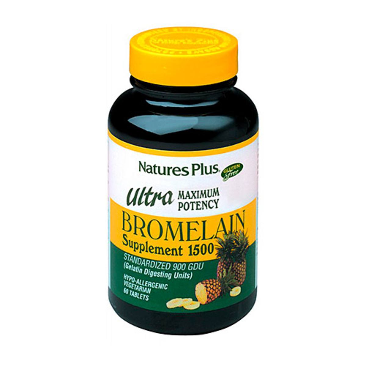 Ultra Bromelain 1500Mg 60 Comp. Natures Plus