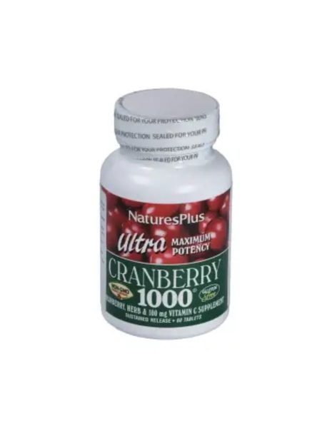 Ultra Cranberry 1000 mg 60 Comprimés Natures Plus