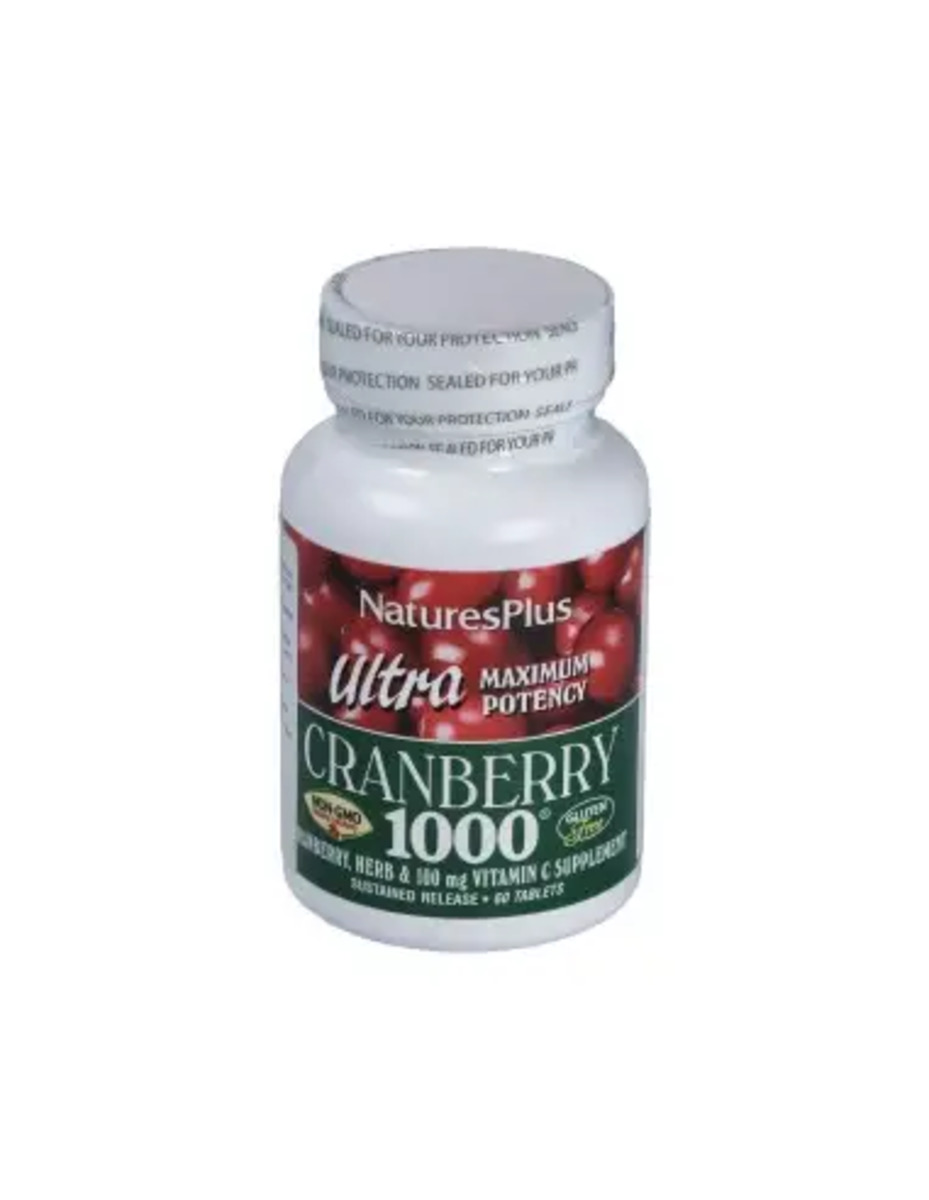 Ultra Cranberry 1000 mg 60 Comprimidos Natures Plus