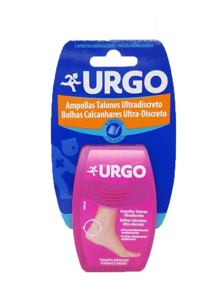 Urgo Ampollas Talón Ultradiscreto 5 Apósitos Hidrocoloides