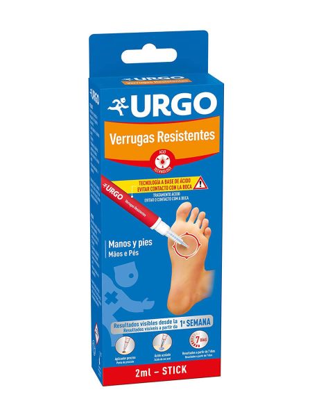 Urgo Stick Verrugas Resistentes Manos y Pies 2g
