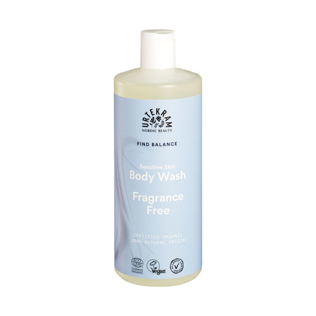 Urtekram Gel Baño Fragrance Free – 500ml