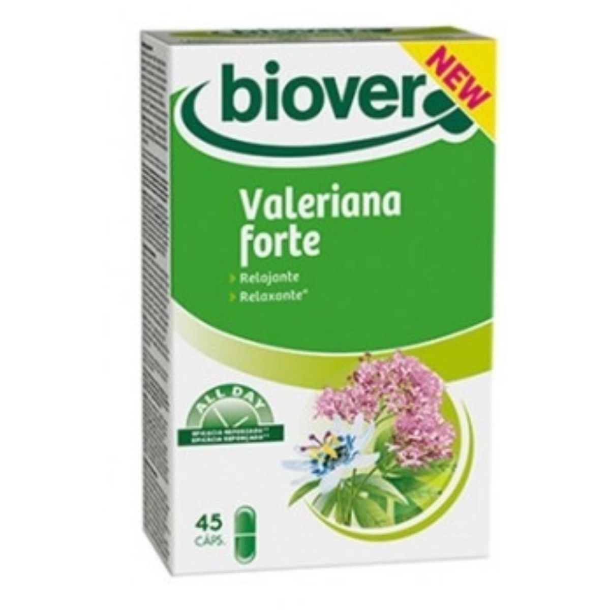 Valeriana Forte 45 cápsulas Biover