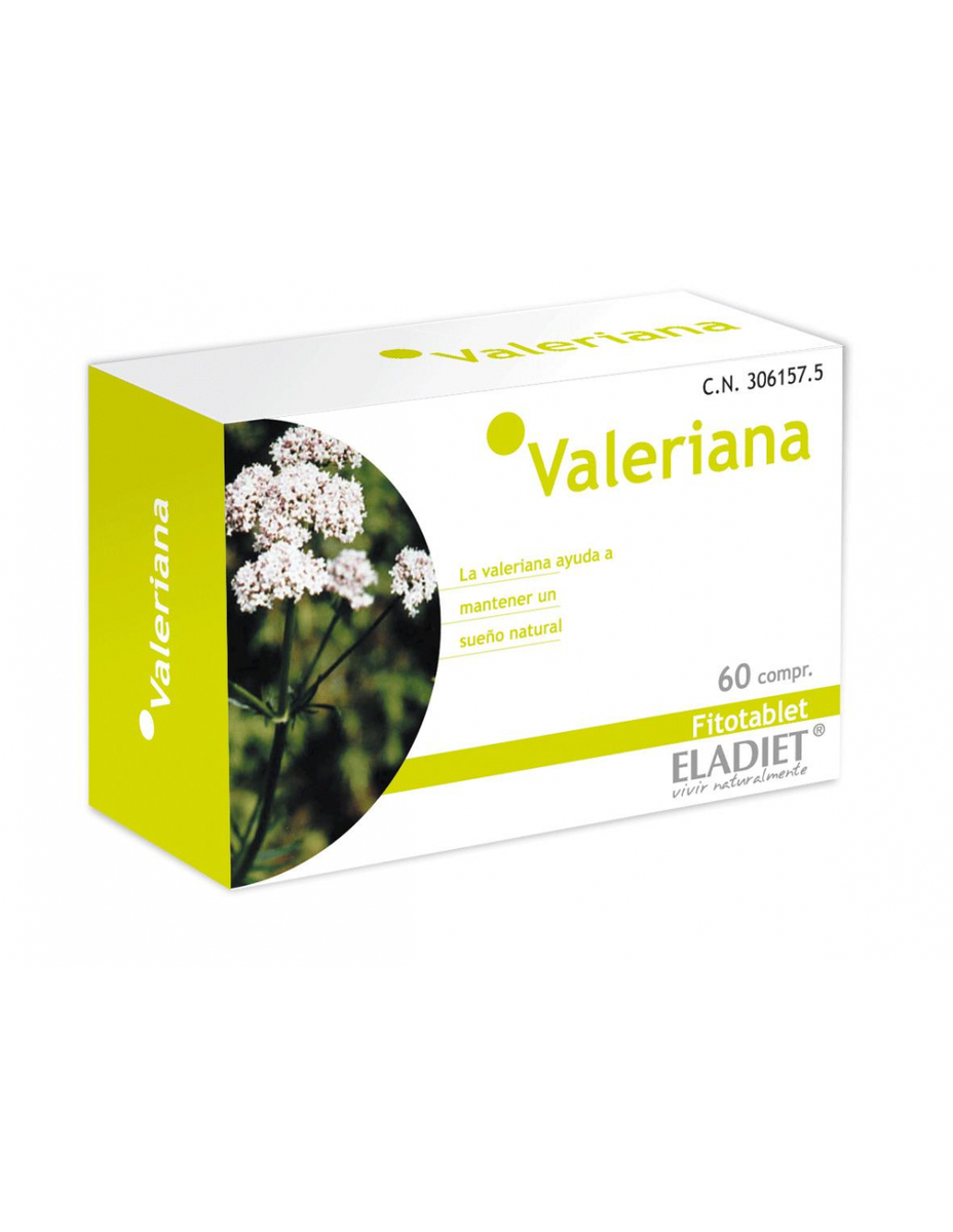 Valeriana Recoberta Fitotablet 60 Comprimidos Eladiet