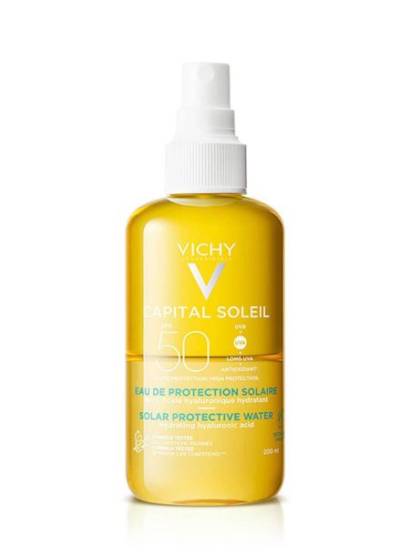 Vichy Capital Soleil Água De Proteção Solar Hidratante Spf 50 200 ml