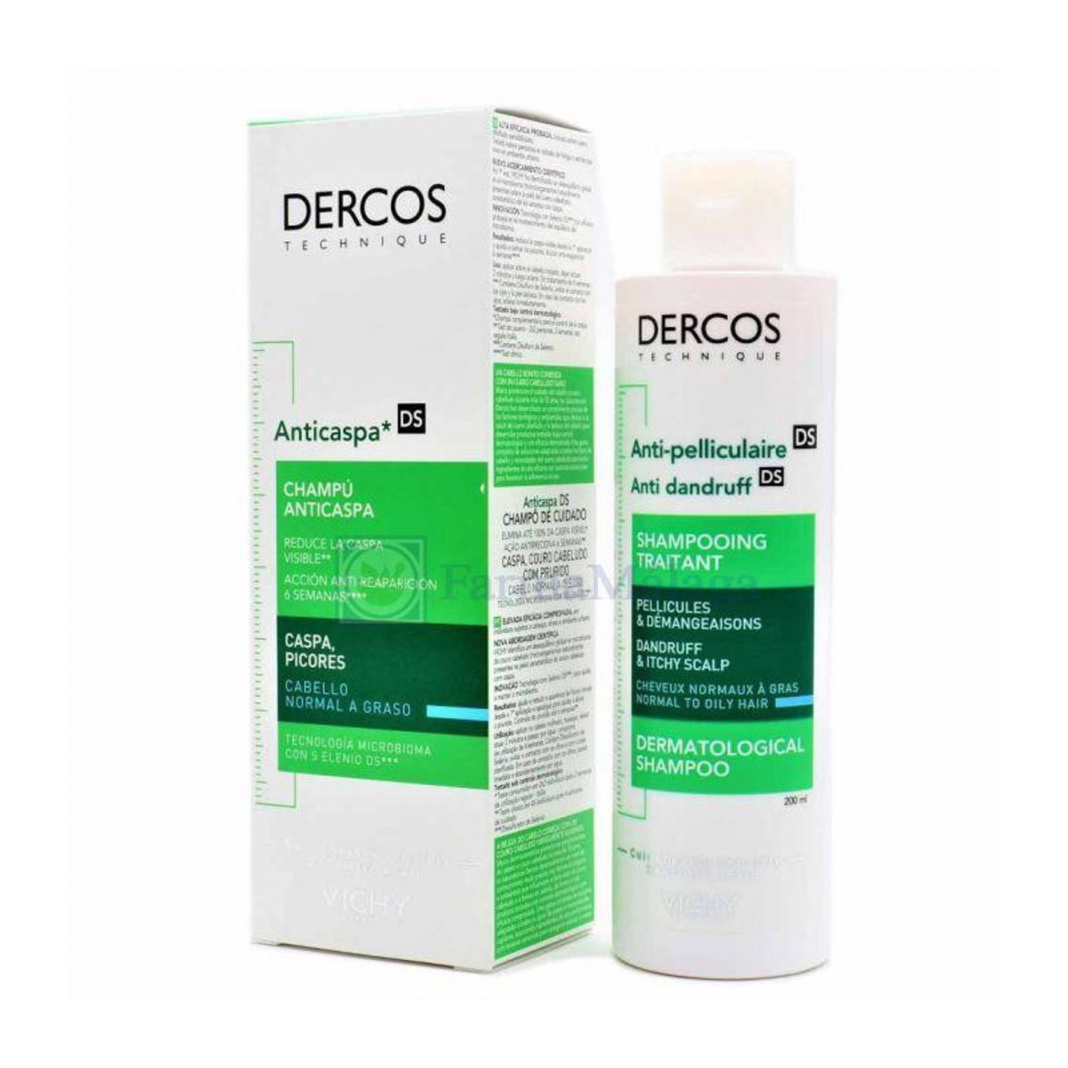 Vichy Dercos Anticaspa Grasa 200 ml