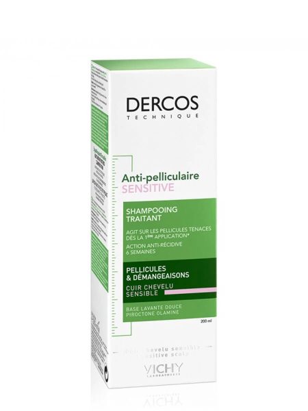 Vichy Dercos Shampoing antipelliculaire sensible 200 ml