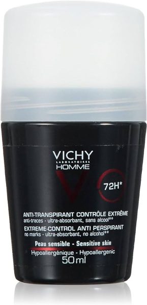 Vichy Homme Αντιιδρωτικό Αποσμητικό 72H – Vichy – 50ml