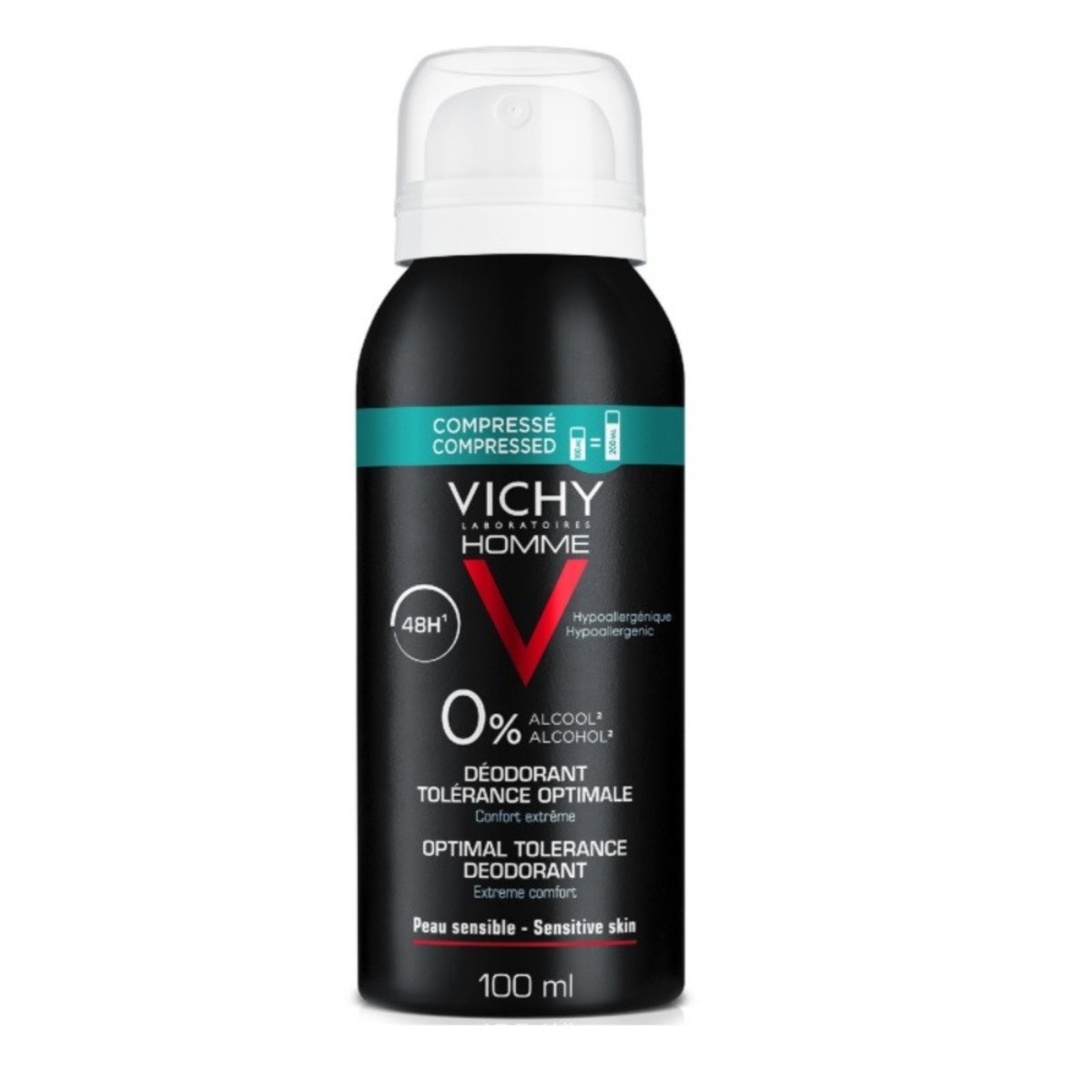 Vichy Homme Deodorant Optimale Toleranz – 100ml