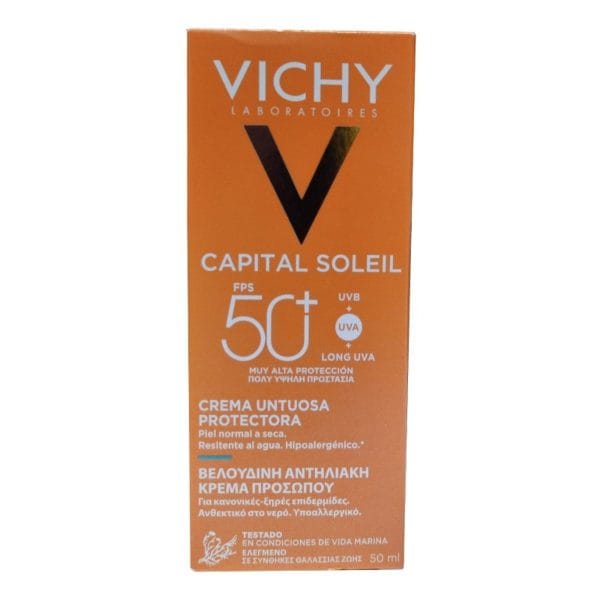 Vichy Solar Spf50+ Creme Facial – 50ml
