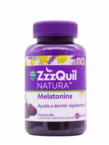 Vicks zzzquil melatonina 60 gommini