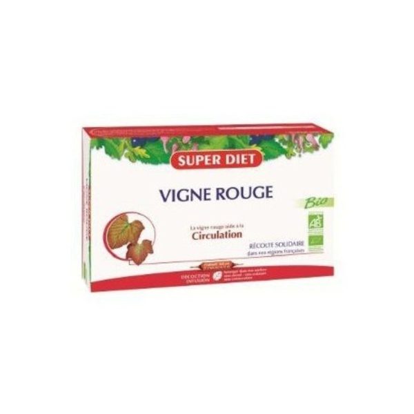 Vite rossa biologica 20 fiale Agbio Superdiet
