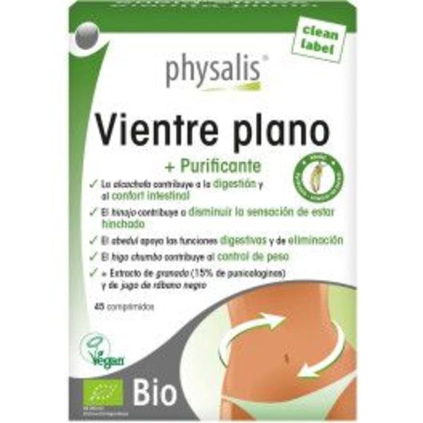 Ventre Plat 45 Comprimés Bio Physalis
