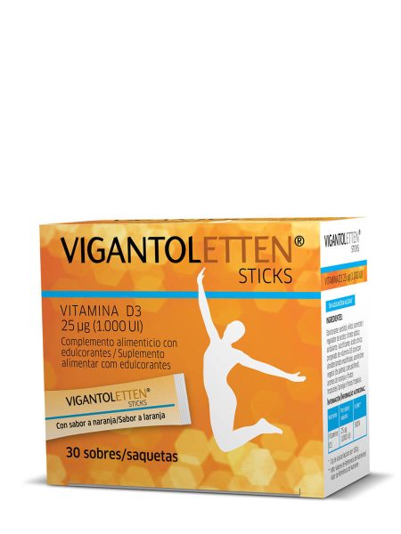 Vigantoletten 30 Sticks Orangengeschmack
