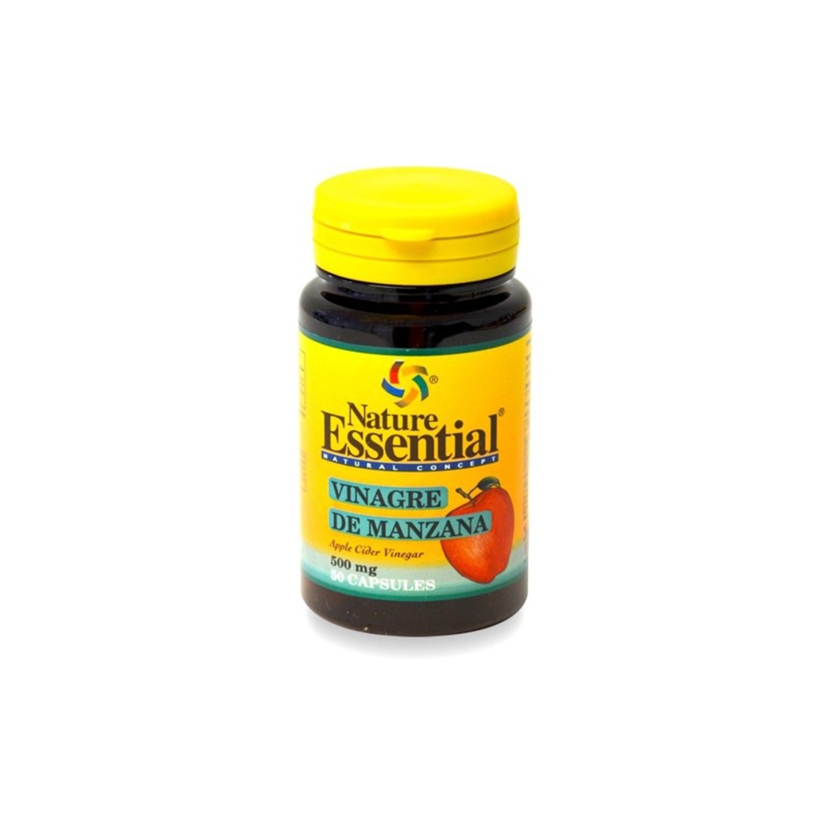 Vinagre De Manzana 500 mg 50 Cápsulas Nature Essential