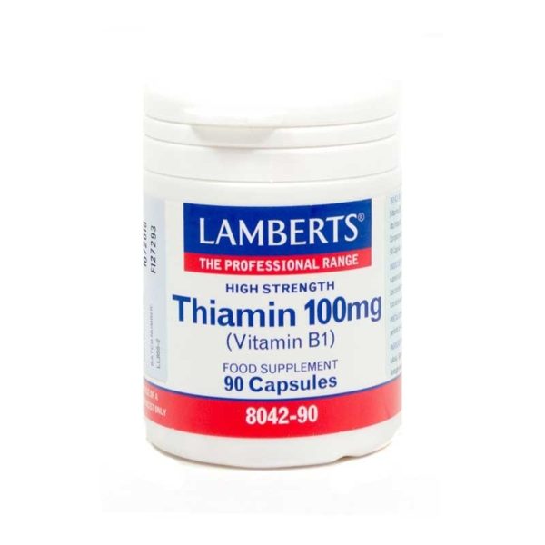 Vitamine B1 (Thiamine) 100mg Lamberts 90 Capsules