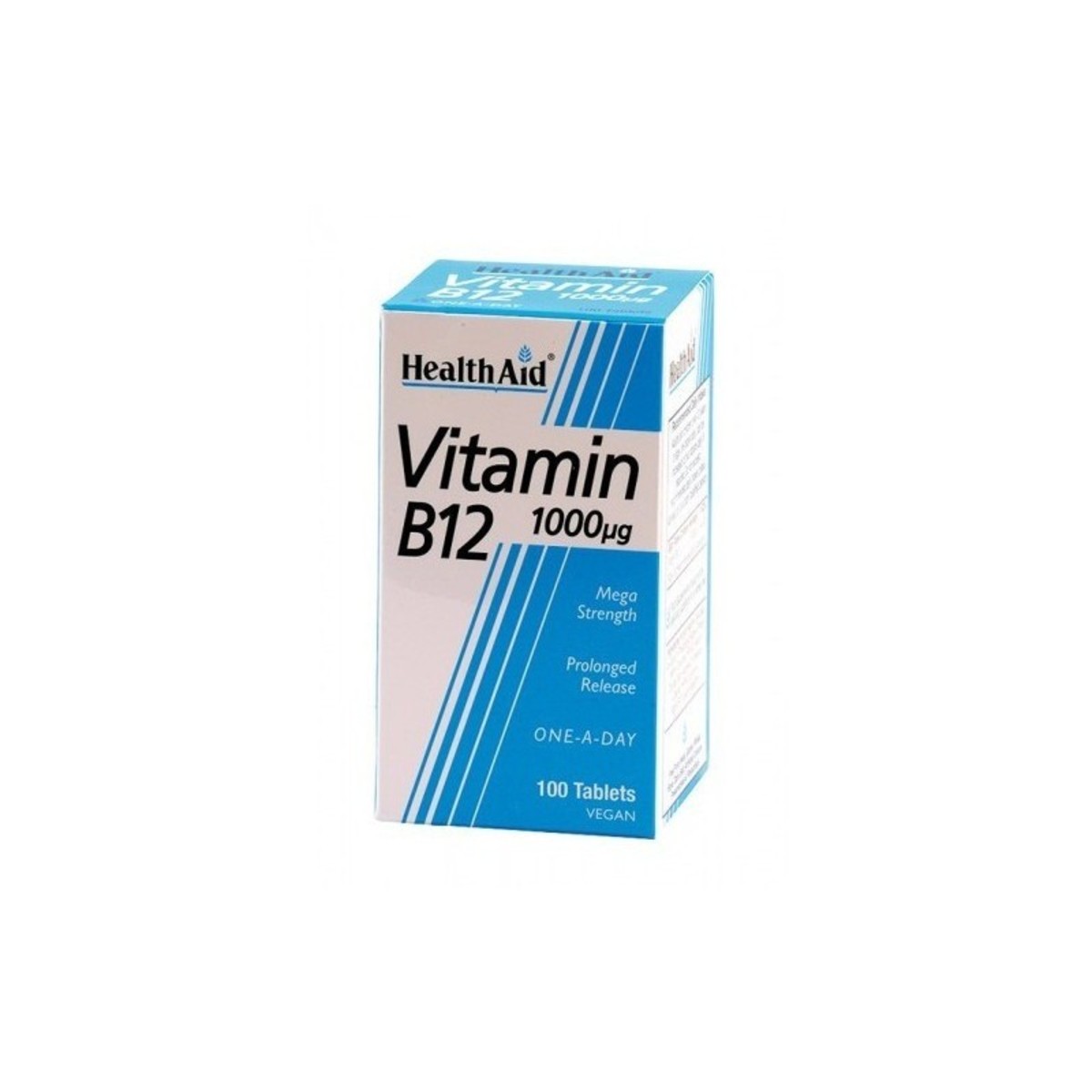 Vitamina B12 1000 mcg 50 Comprimidos Health Aid