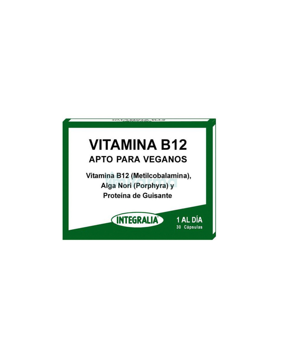 Vitamina B12 30 Cápsulas Integralia