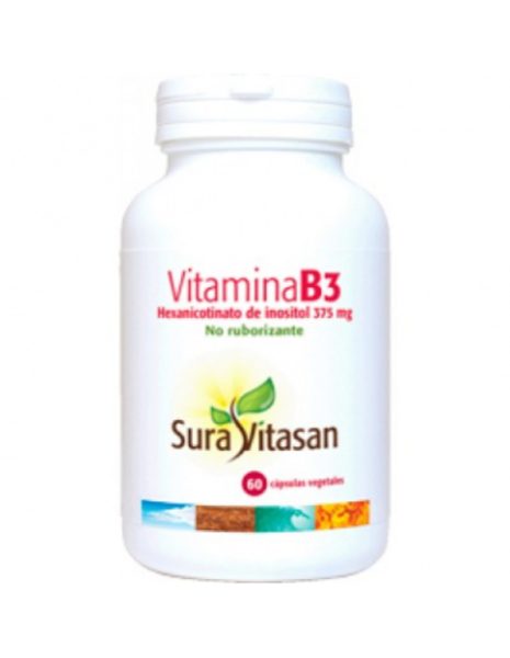 Vitamine B3 60 Capsules Sura Vitasan