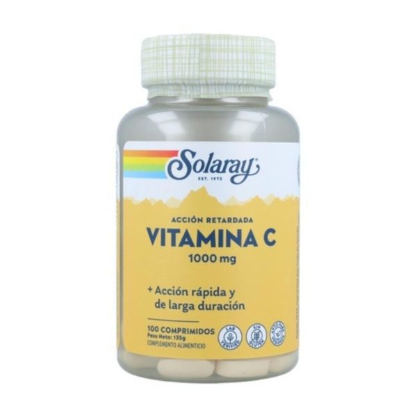 Vitamine C 1000 mg 100 Tabletten Solaray