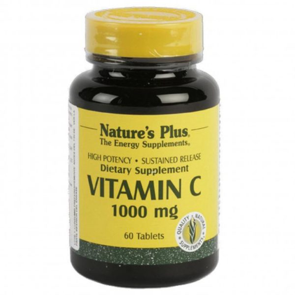Vitamine C 1000 mg 60 Tabletten Natures Plus