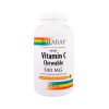 Vitamina C 500 mg Sapore Arancia 100 Compresse Masticabili Solaray