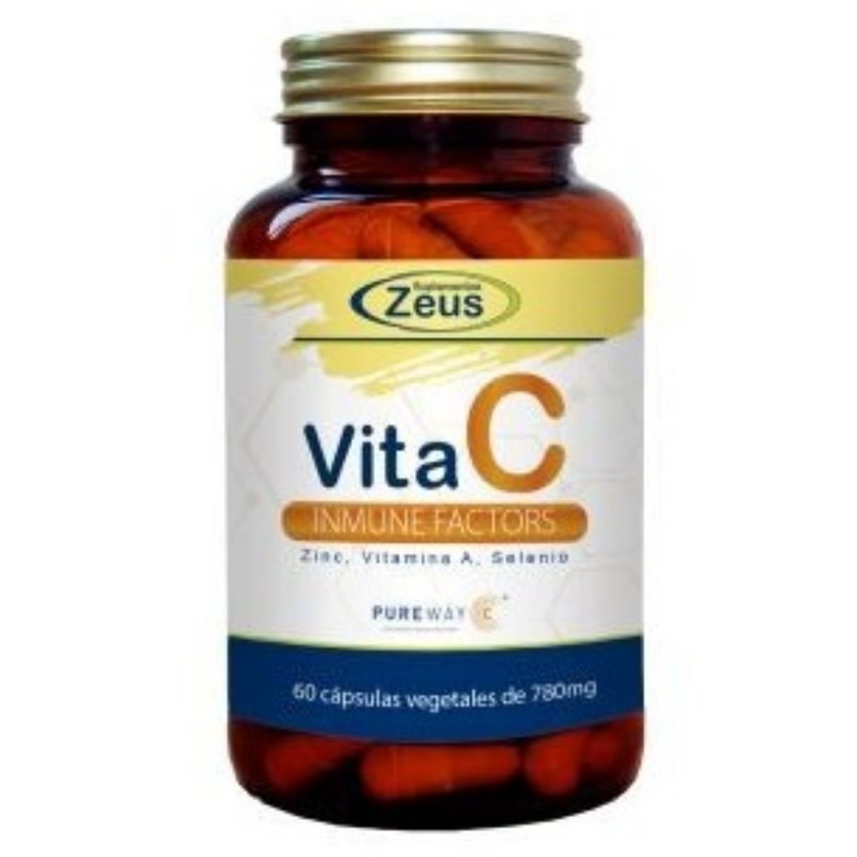 Vitamina C Imune Facto 60 cápsulas Zeus