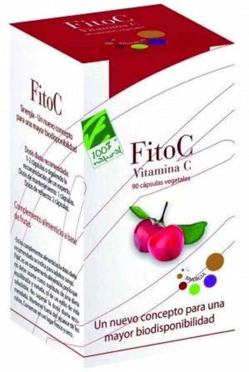 Vitamina C Liposomal 90 cápsulas 100 % natural FitoC