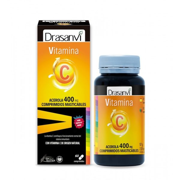 Vitamina C Masticabile 400 Mg 60 Compresse Drasanvi