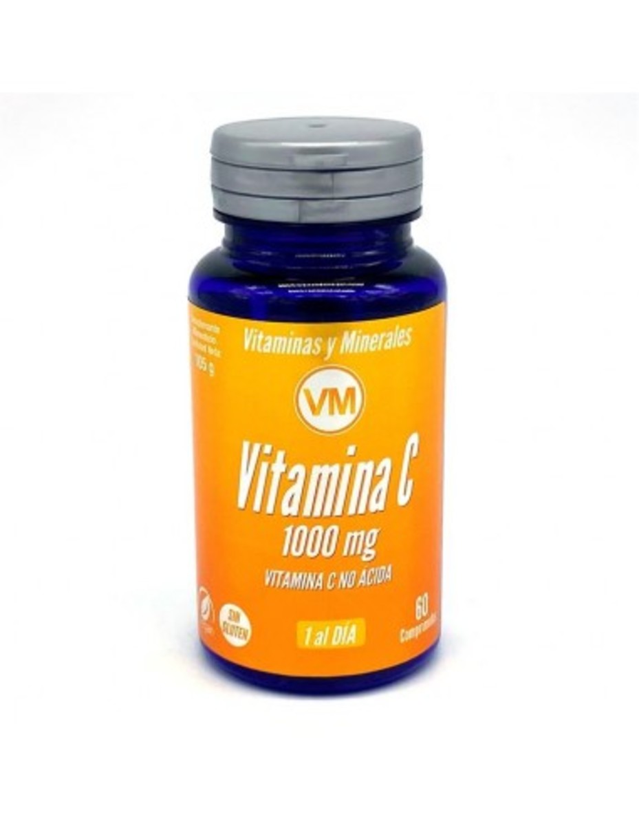 Vitamina C No Ácida 1000 Mg 60 Comprimidos Ynsadiet