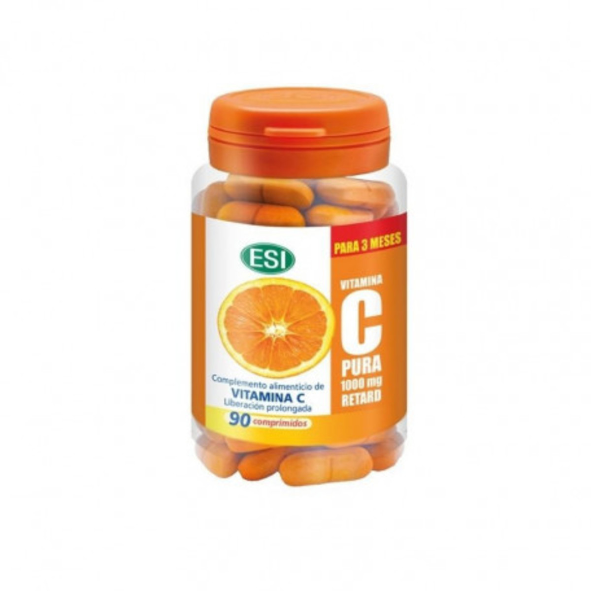 Vitamina C Pura 1000 Mg Retard 90 Comprimidos Esi