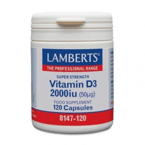 Vitamina D 2000 UI Lamberts 120 capsule