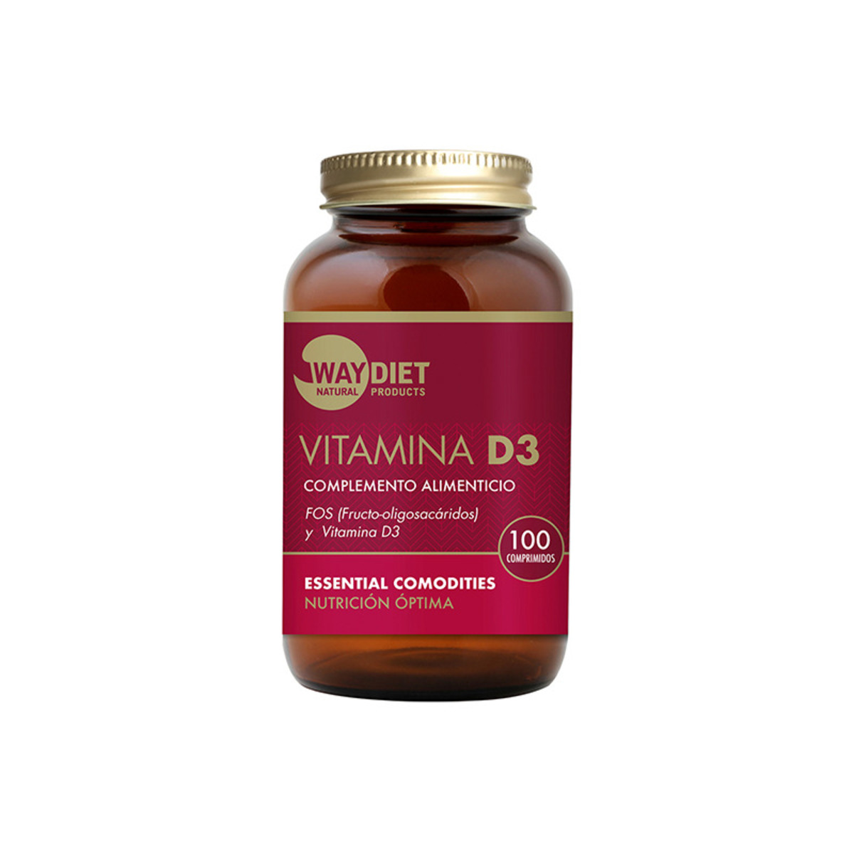 Vitamina D3 100 Comprimidos Essential Commodities Wat Diet