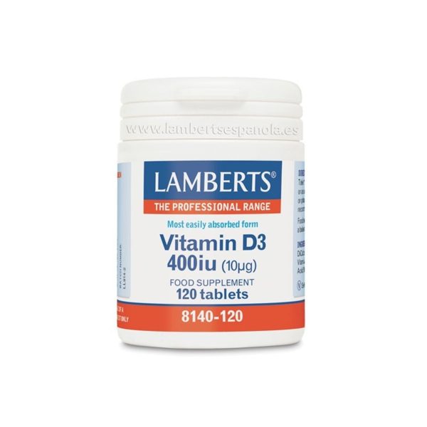 Vitamina D3 400 UI 120 Compresse Lamberts