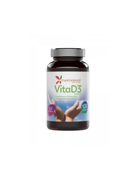 Vitamina D3 4000 Ui 120 Capsule Mundo Natural