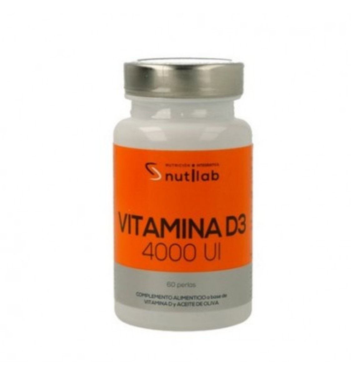 Vitamina D3 4000 UI 60 Perlas Nutilab