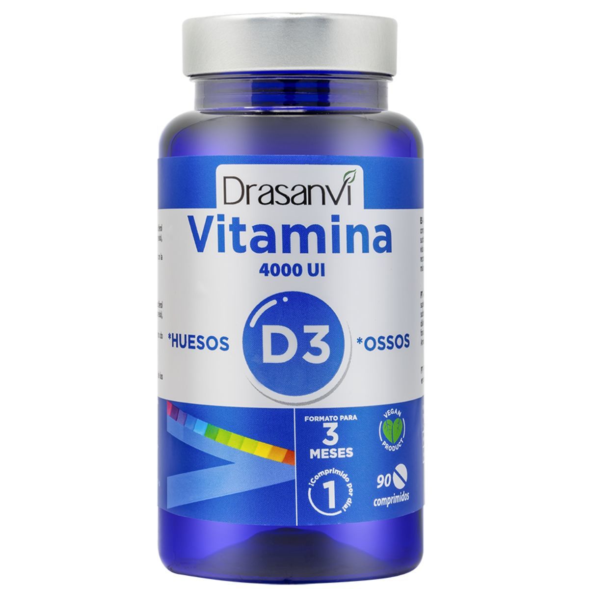 Vitamina D3 4000 UI 90 Comprimidos Drasanvi
