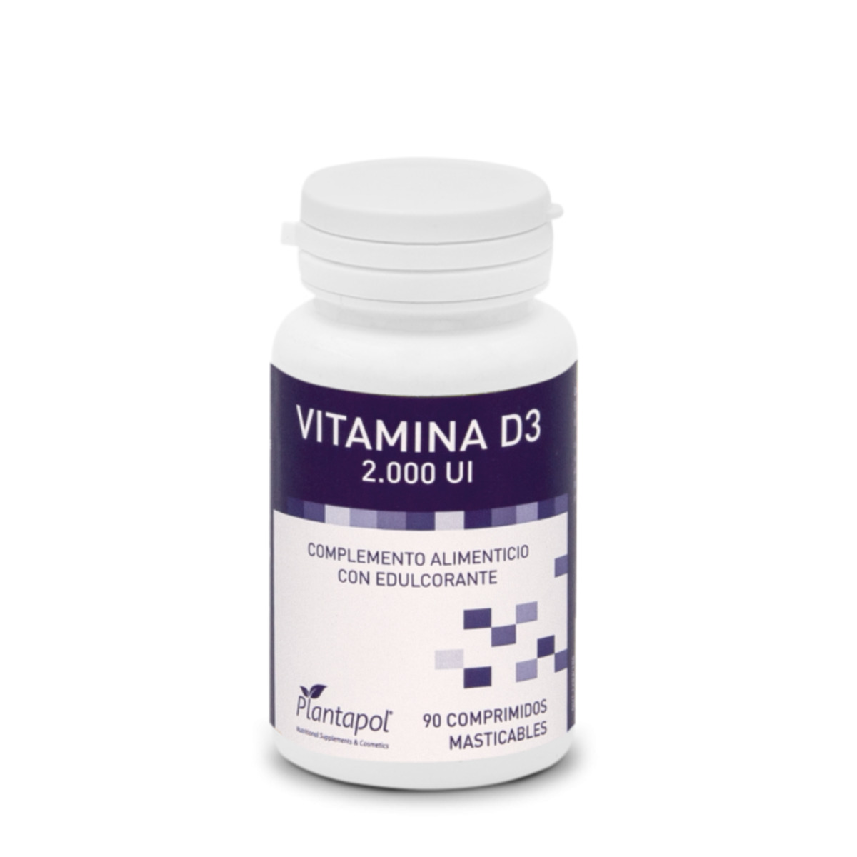 Vitamina D3  90 comprimidos masticables – PlantaPol