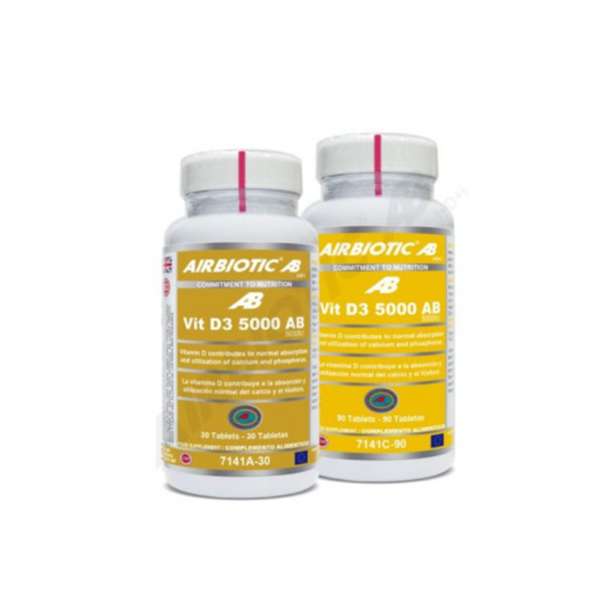 Vitamina D3 A 5000 Ui 90 Comprimidos Airbiotic