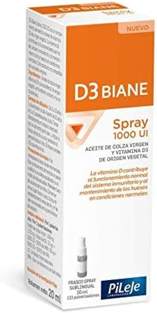 Vitamina D3 Biane spray – Pileje – 20ml