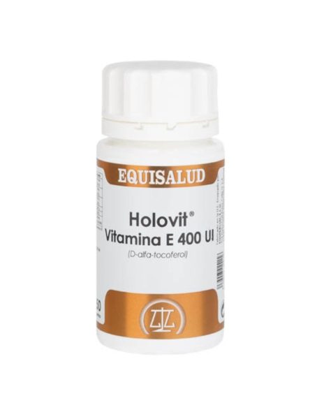 Vitamin E 400 UI 50 Kapseln Equisalud Holovit