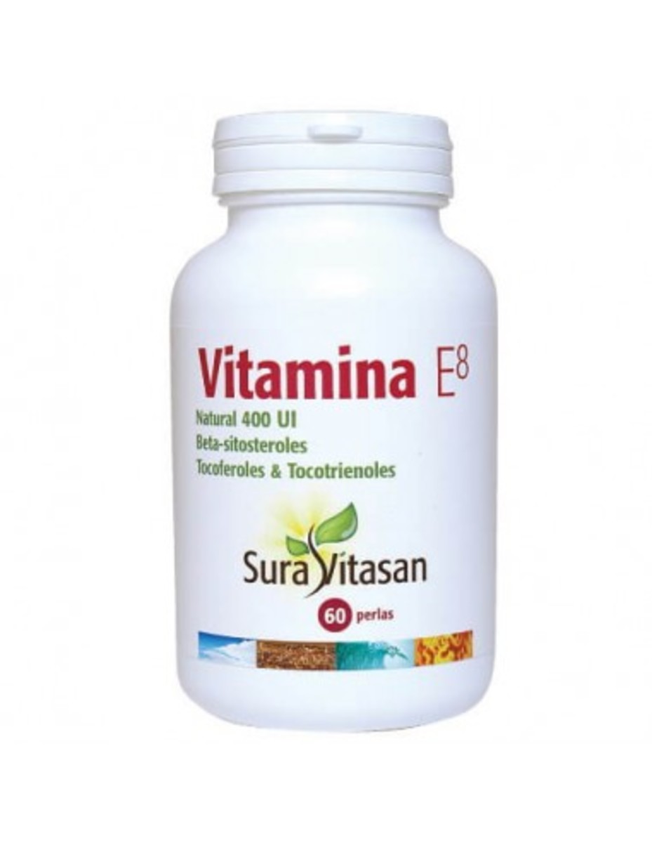 Vitamina E8 60 Perlas Sura Vitasan