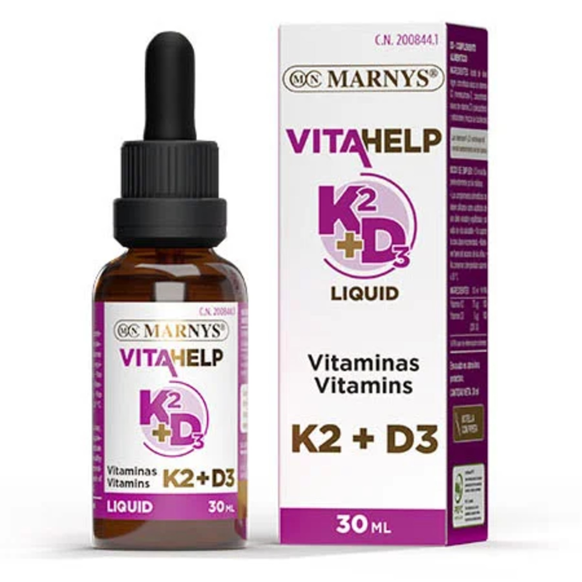 Vitamina K2 D3 Marnys – 30ml
