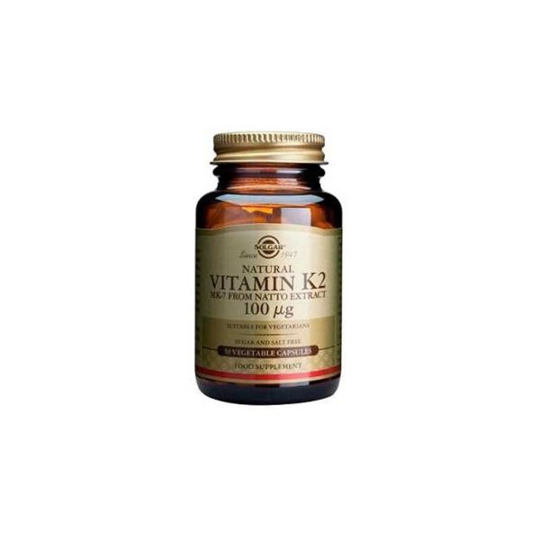 Vitamine K 2 100 µg 50 gélules