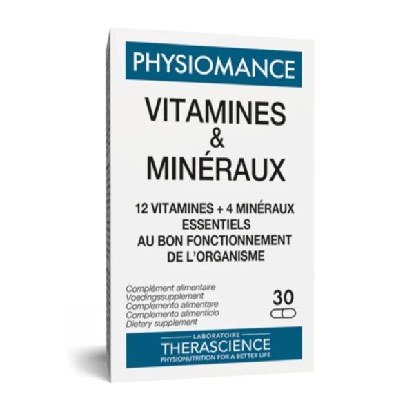 Vitamines et Minéraux 30 Capsules Therascience