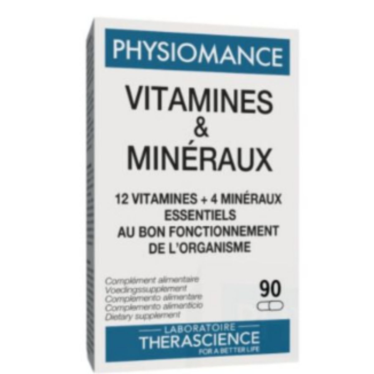 Vitaminas y Minerales 90 cápsulas TheraScience