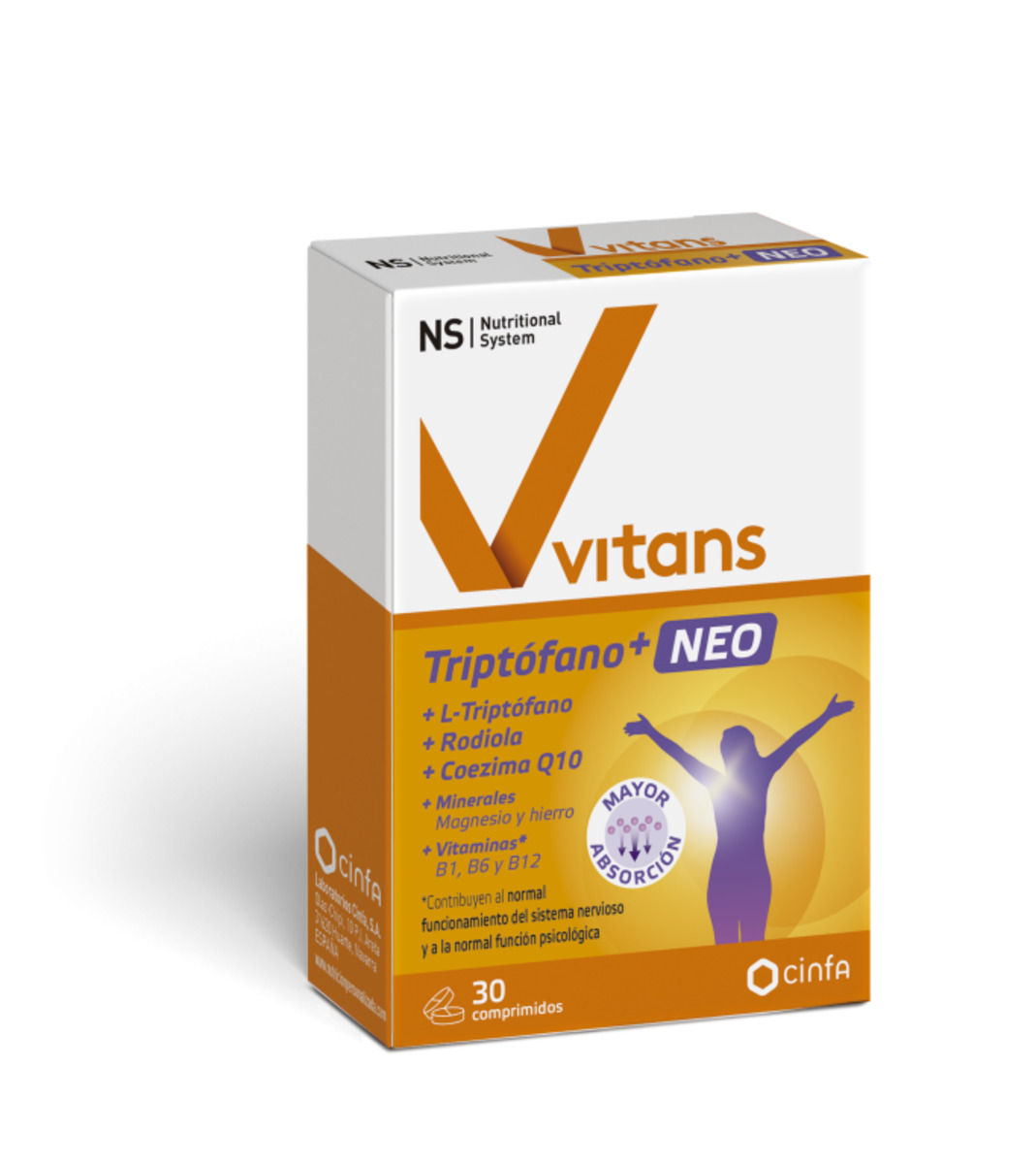 VITANS TRIPTOFANO  + NEO