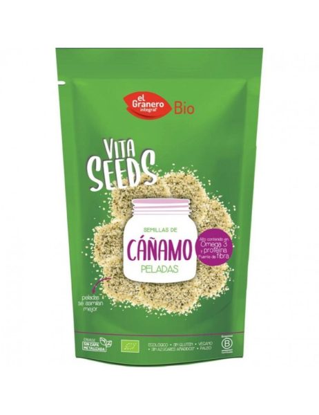 Vitaseeds Semi Canapa Pelata Bio El Granero Integral – 200g