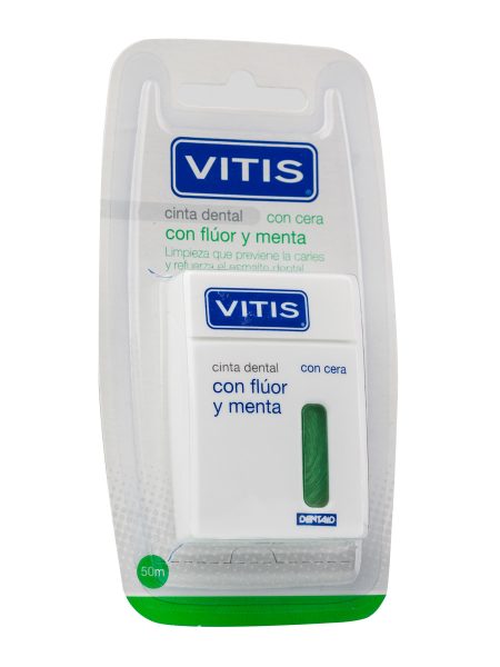 Vitis bande dentaire menthe fluor 50m