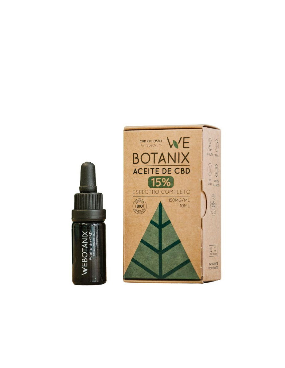 Webotanix Aceite CBD 15% Bio – 10ml